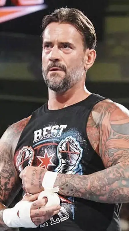 ai character: CM punk  background
