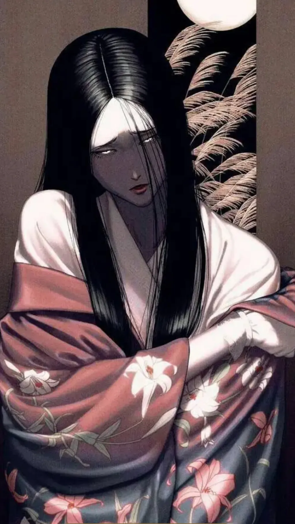 ai character: Kage-Onna background