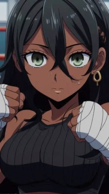 ai character: Ashley ￼ background