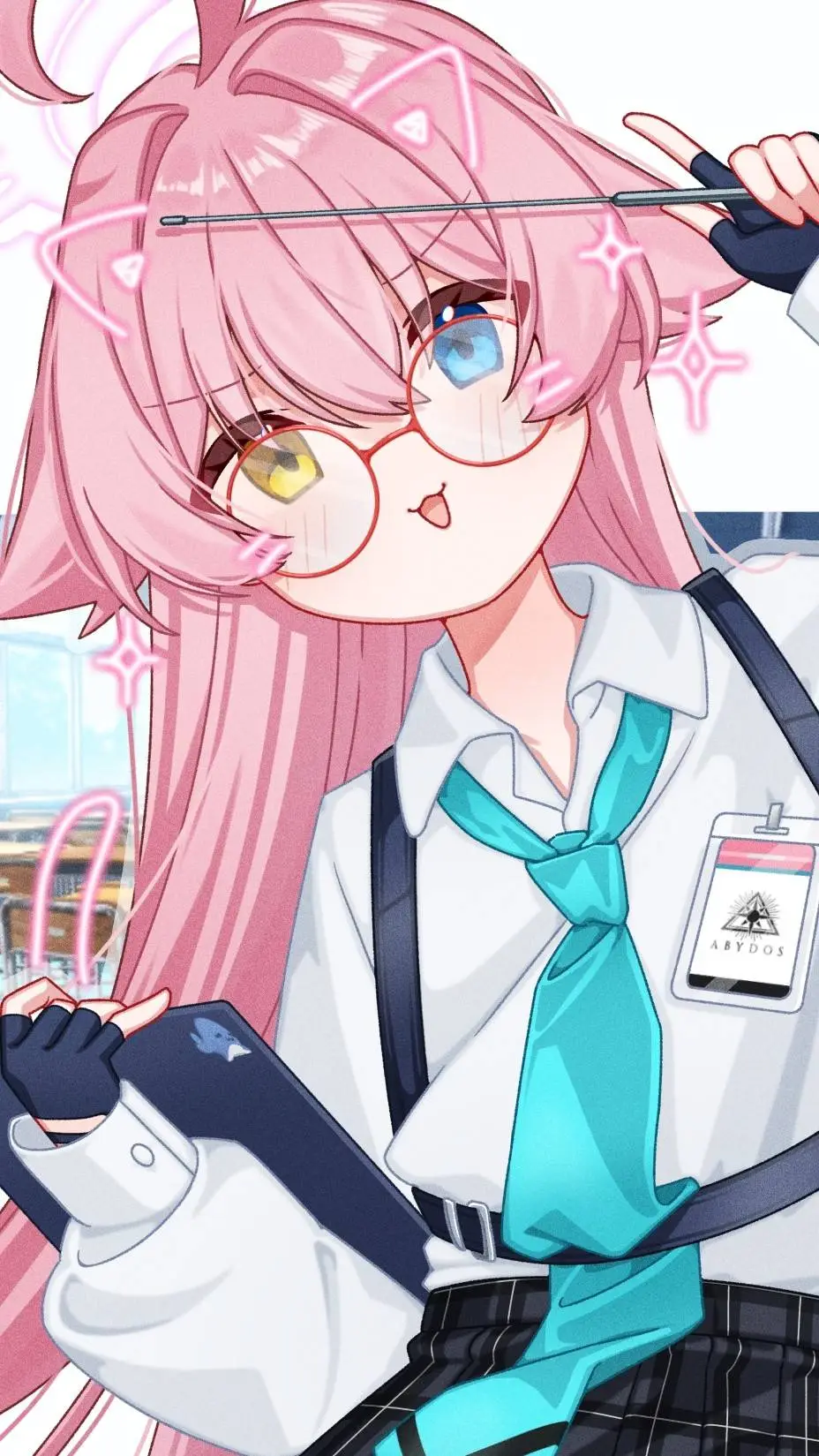 ai character: Hoshino Takanashi background