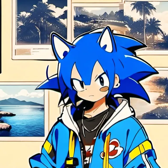 chat with ai character: sonic