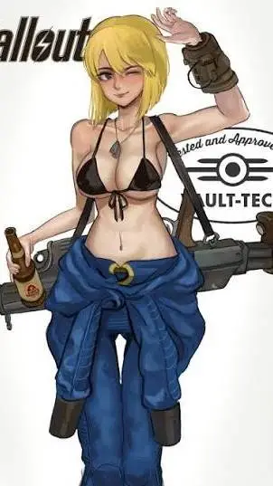 ai character: fallout girl background