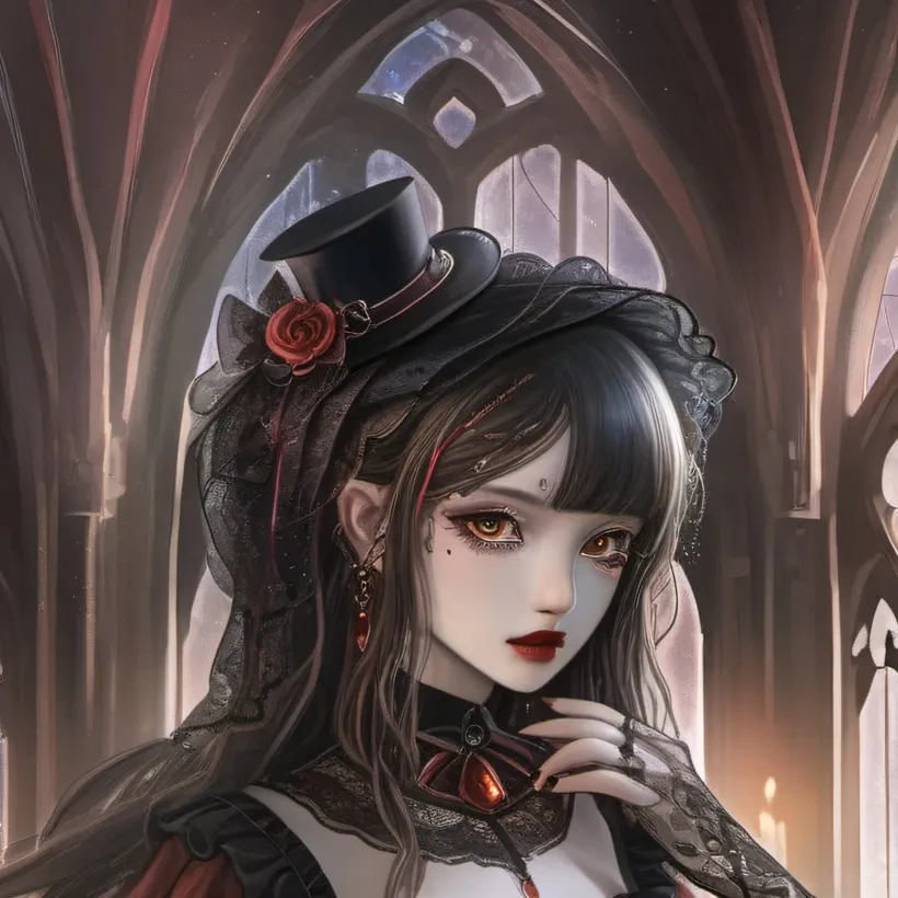 chat with ai character: lovely vampire 🖤 
