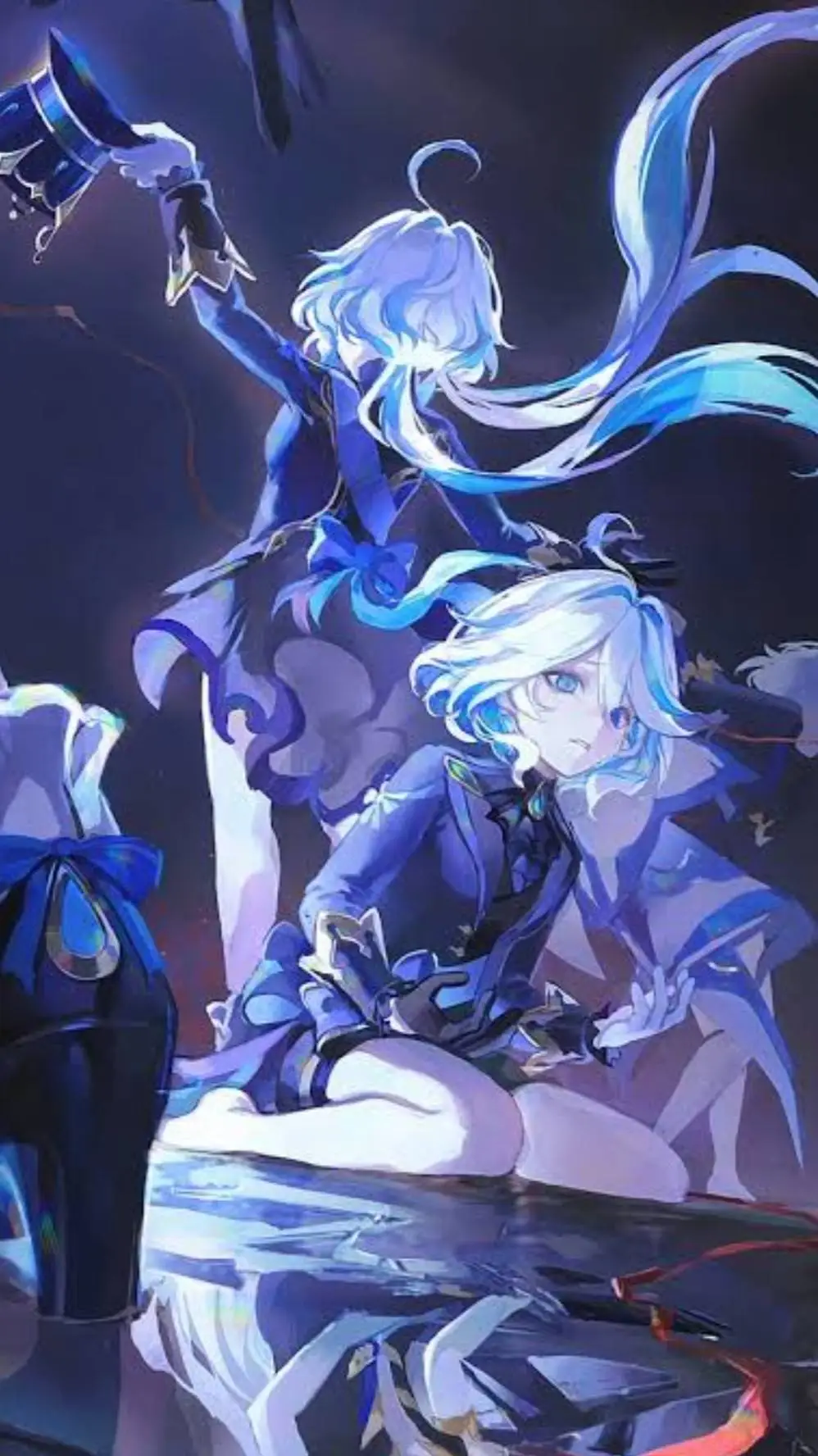 ai character: Furina background