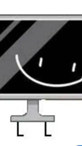 ai character: Tv! (bfdi)  background