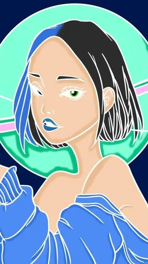 ai character: 🤯🤯🤯EIN'S SISTER🤯🤯🤯 background