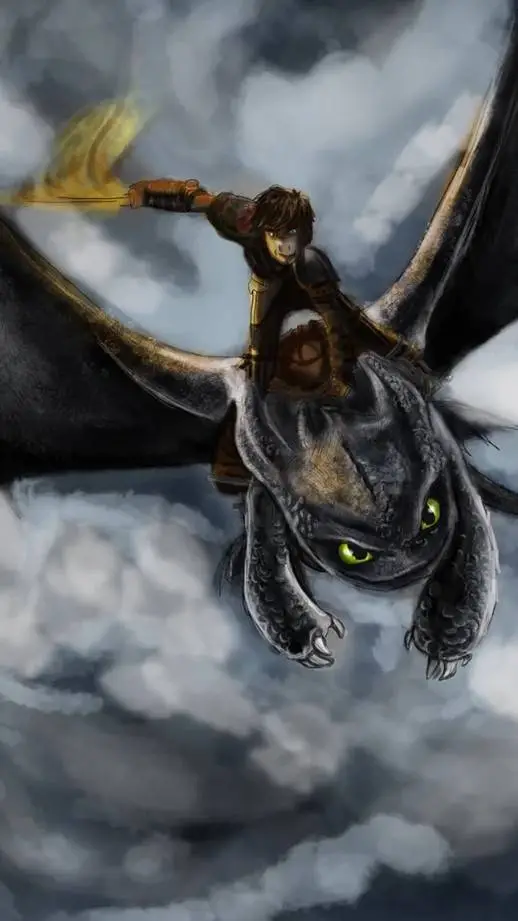 ai character: HTTYD background
