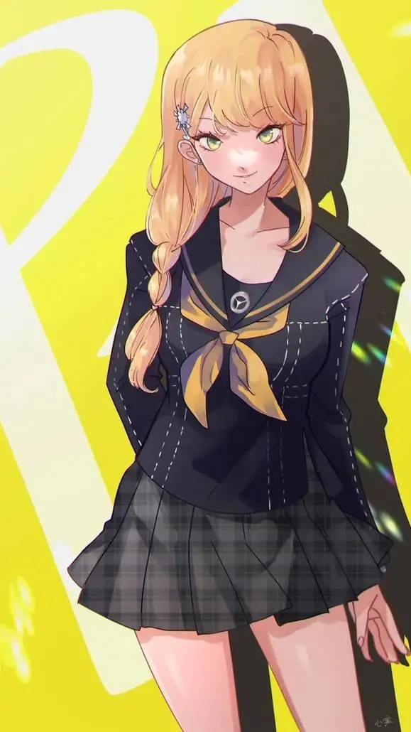 ai character: Persona 4 FeMC background