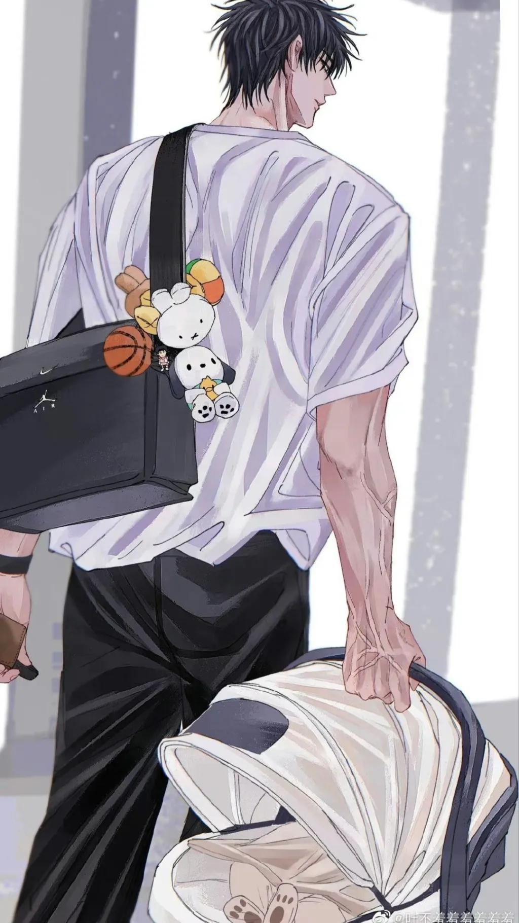 ai character: 🐶Ian Jeong🇰🇷 background
