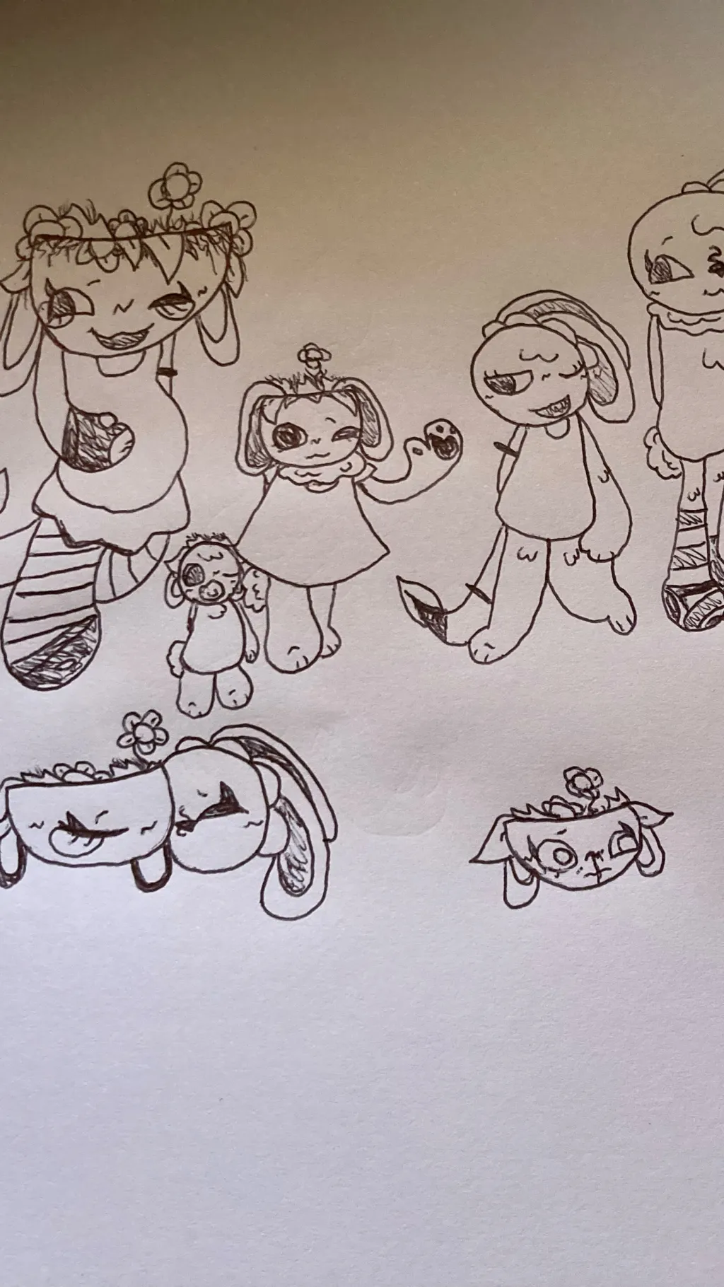 ai character: Bassie? background