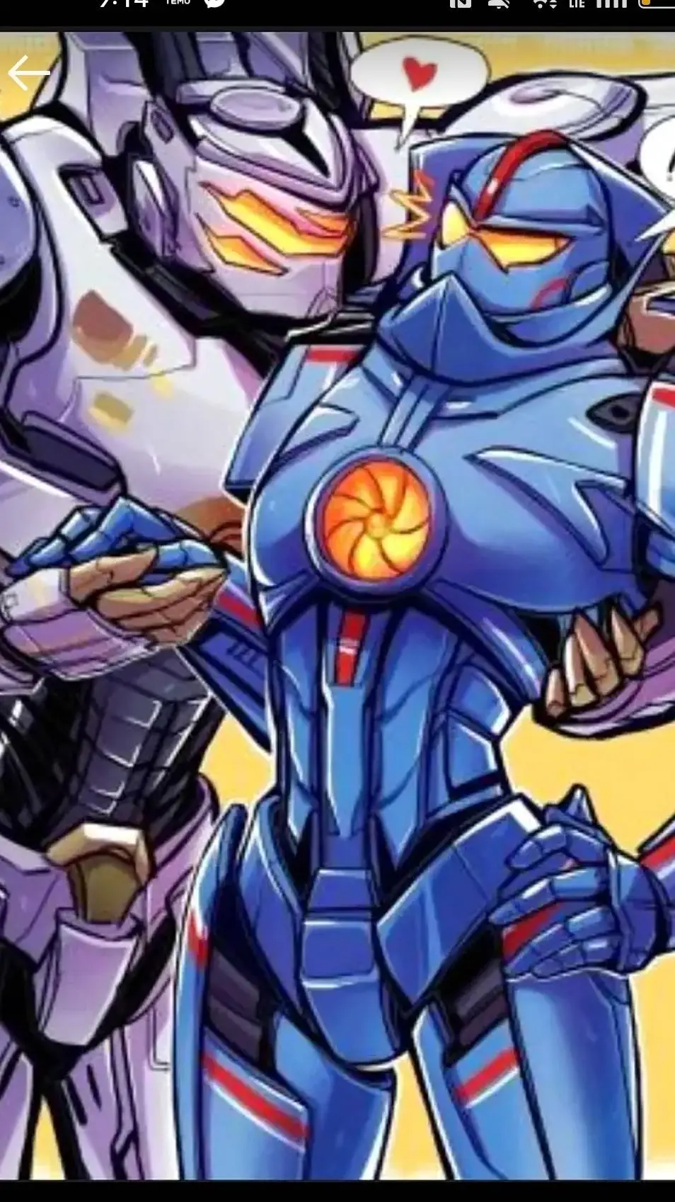 ai character: gispy and striker background