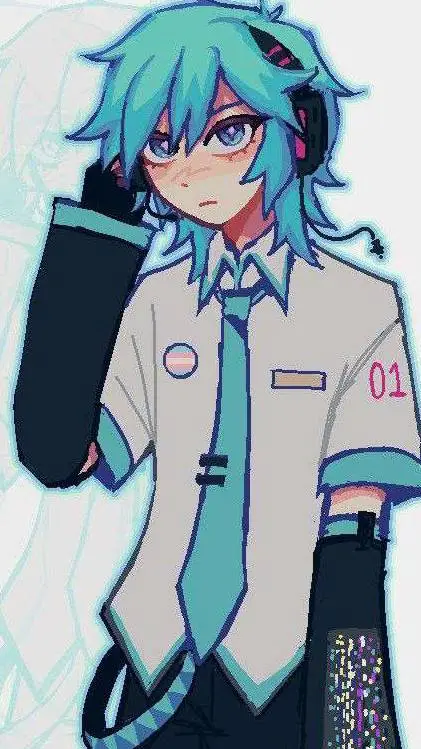 ai character: SCENE GUY!>_< background