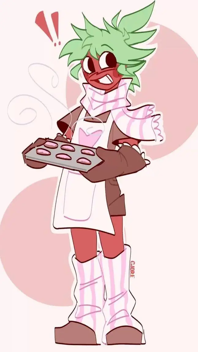 ai character: Sprout🌱🍓 background