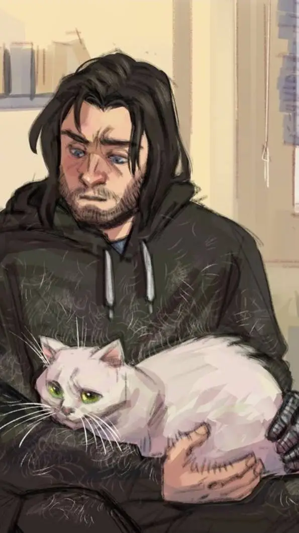 ai character: Bucky Barnes- 68 background