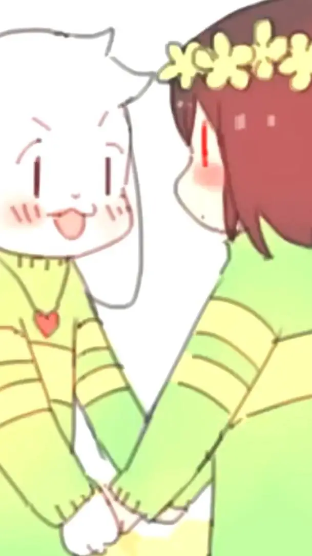 ai character: ~(Asriel×Chara)~ background