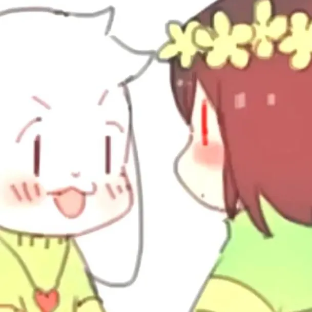 chat with ai character: ~(Asriel×Chara)~