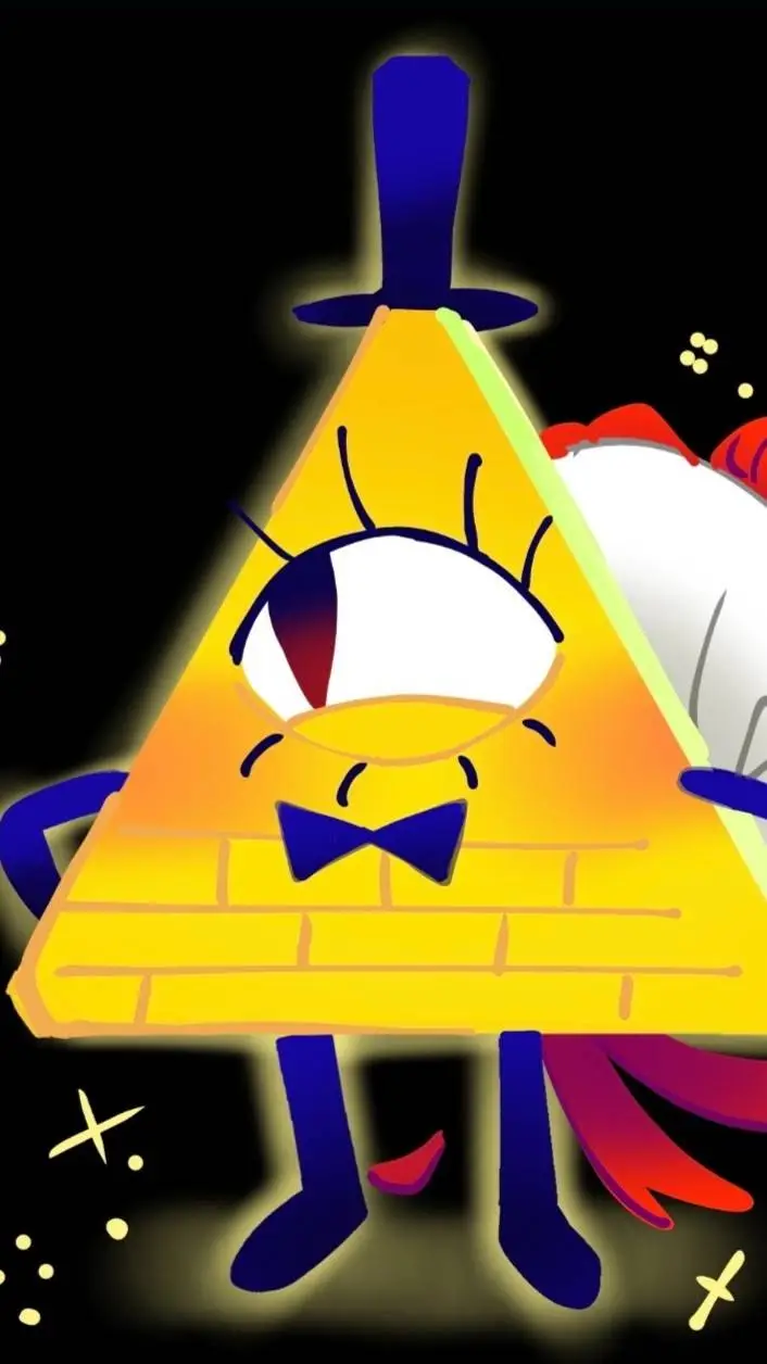 ai character: [Bill Cipher×You] background