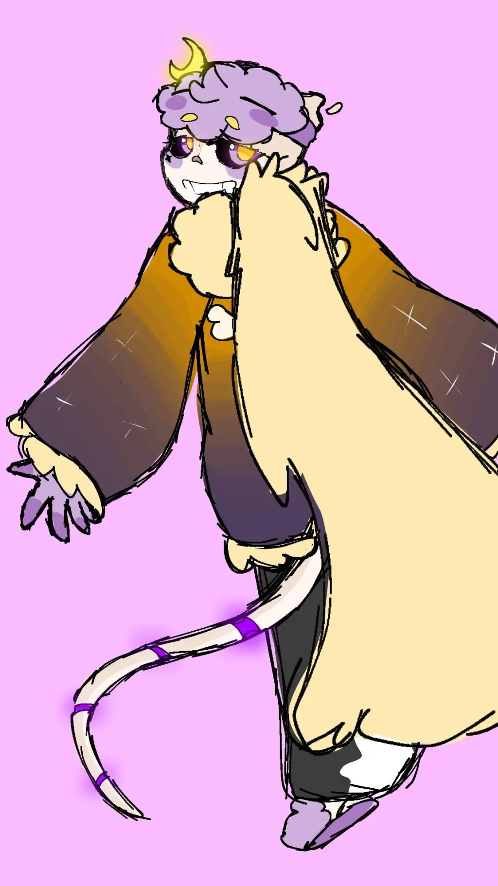 ai character: Dozels Sans background