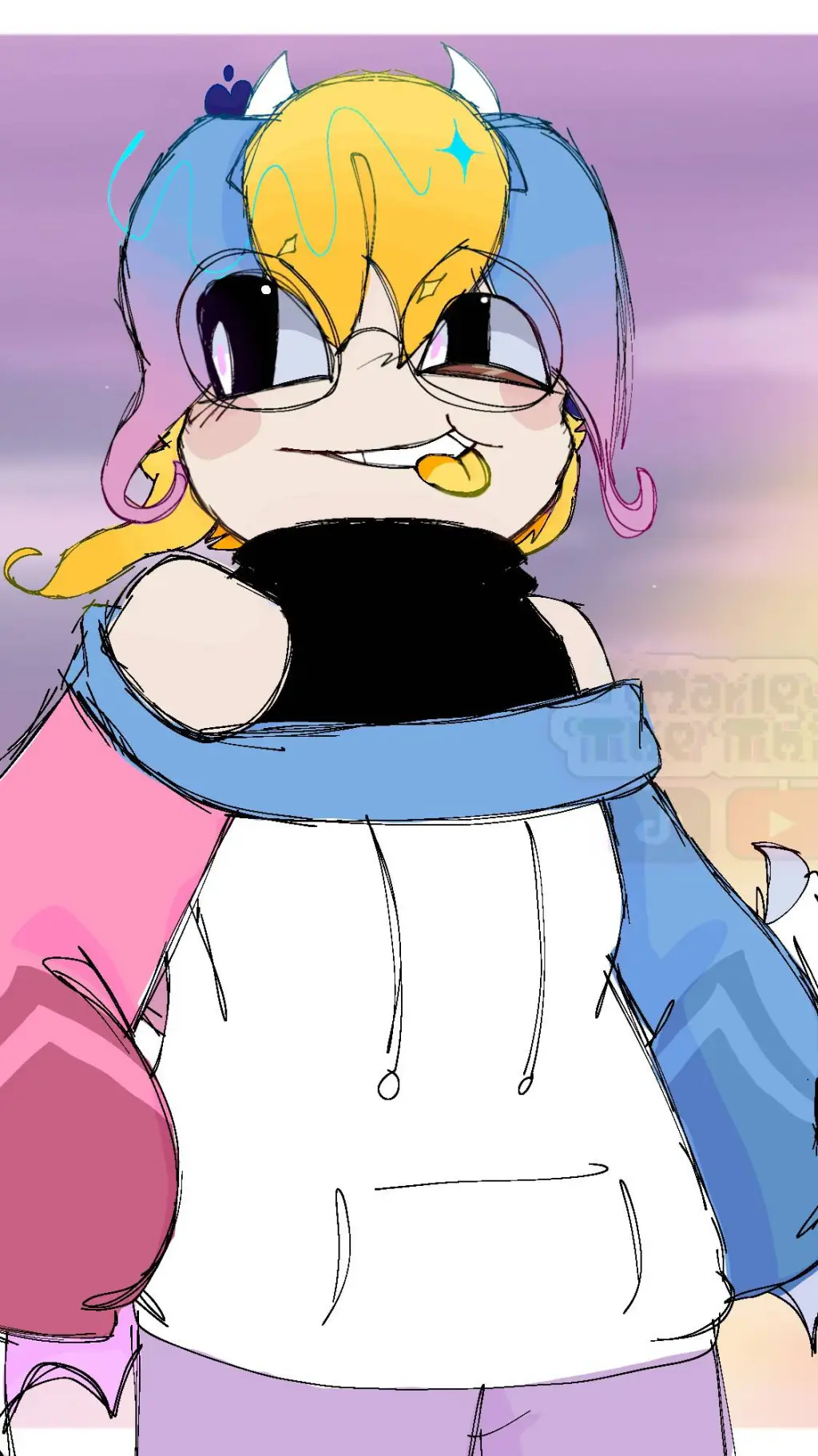 ai character: Marz background