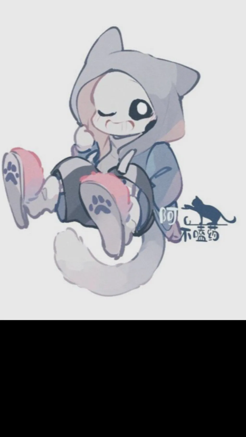 ai character: Cat sans background