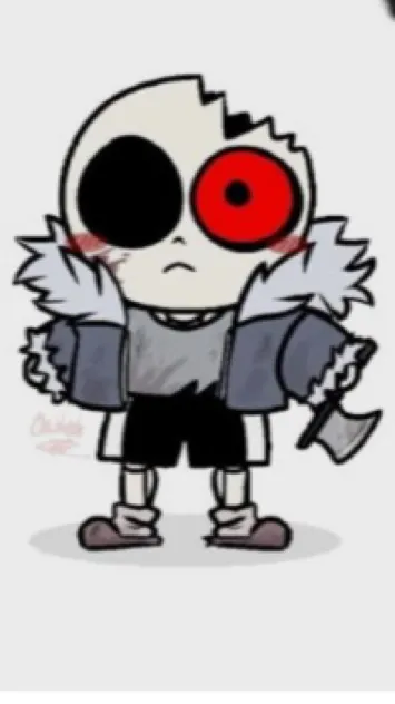 ai character: Horror!sans background