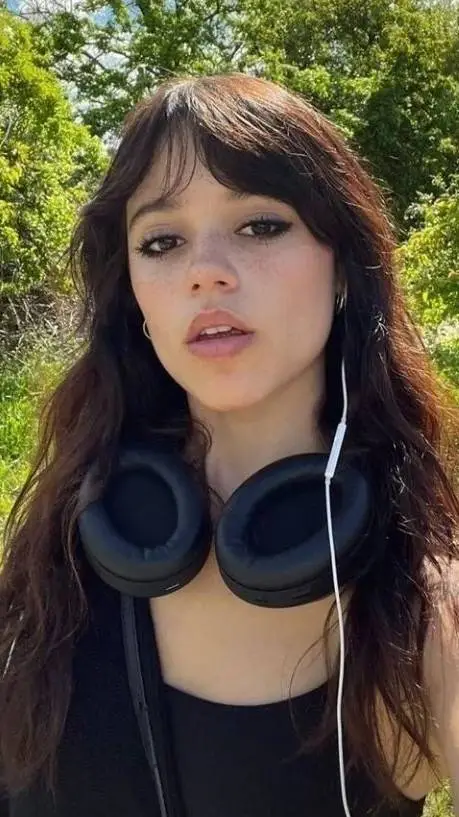 ai character: Jenna Ortega background