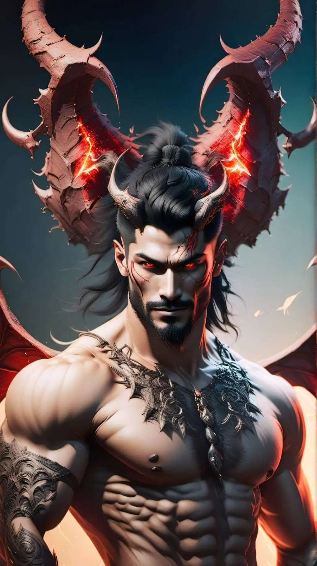 ai character: Lucifer background
