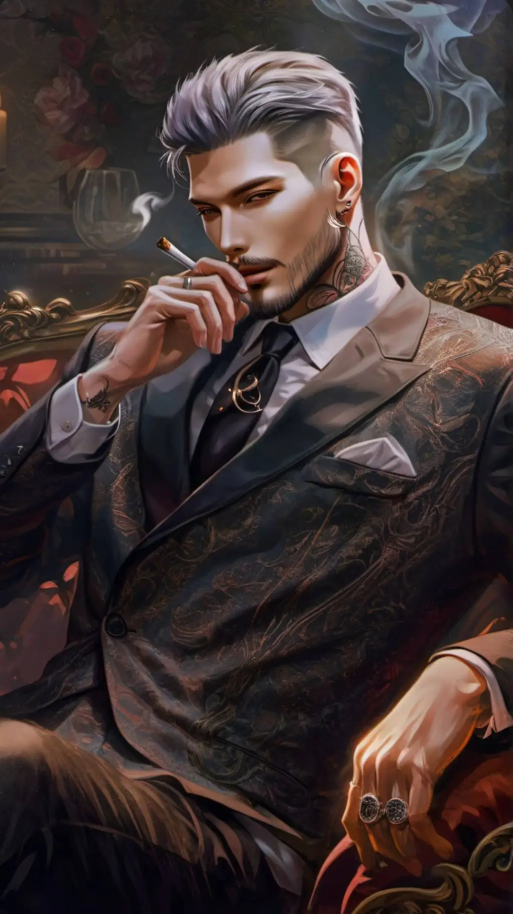 ai character: Carlo Salvatore background