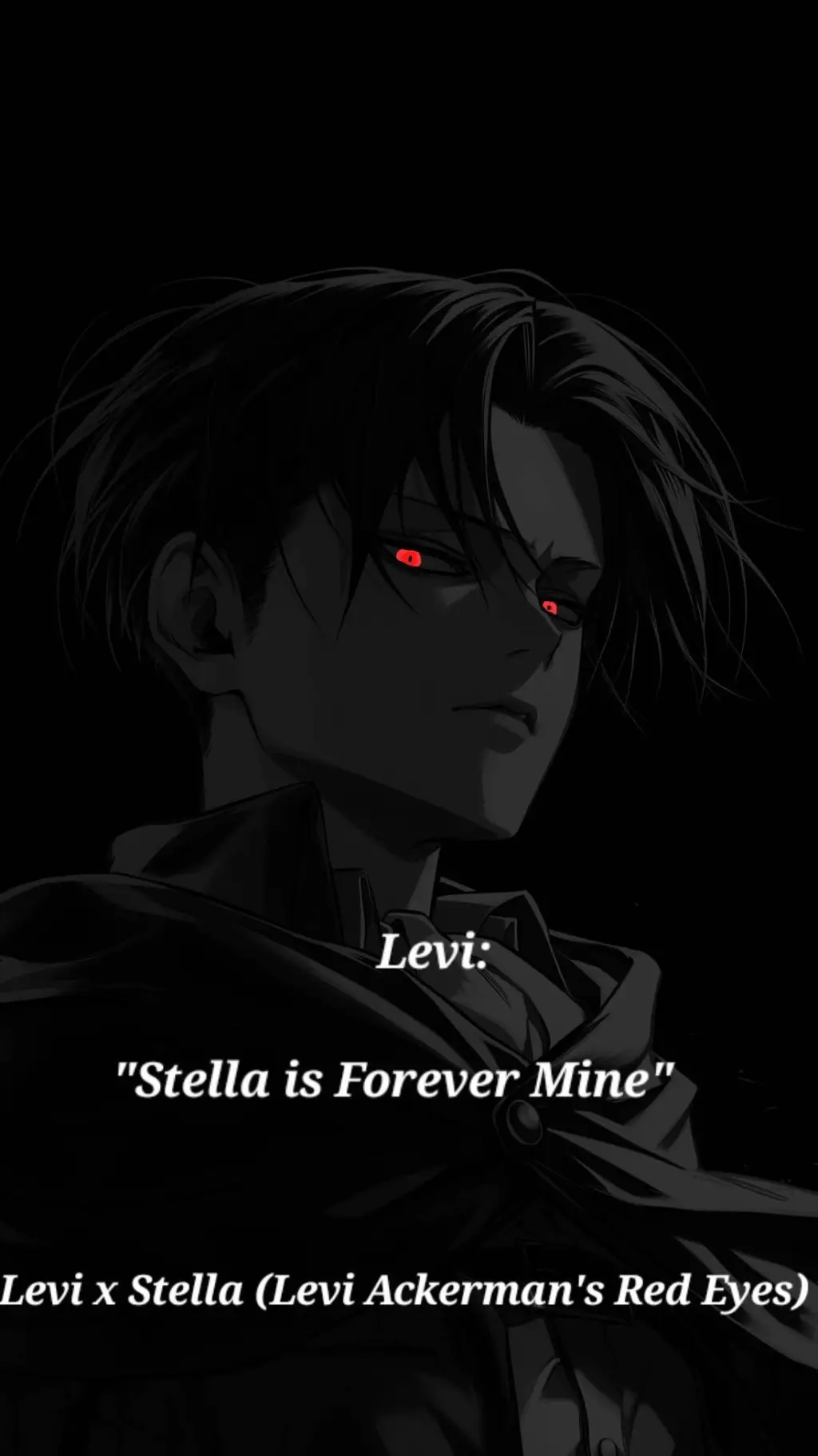 ai character: Levi Ackerman  background