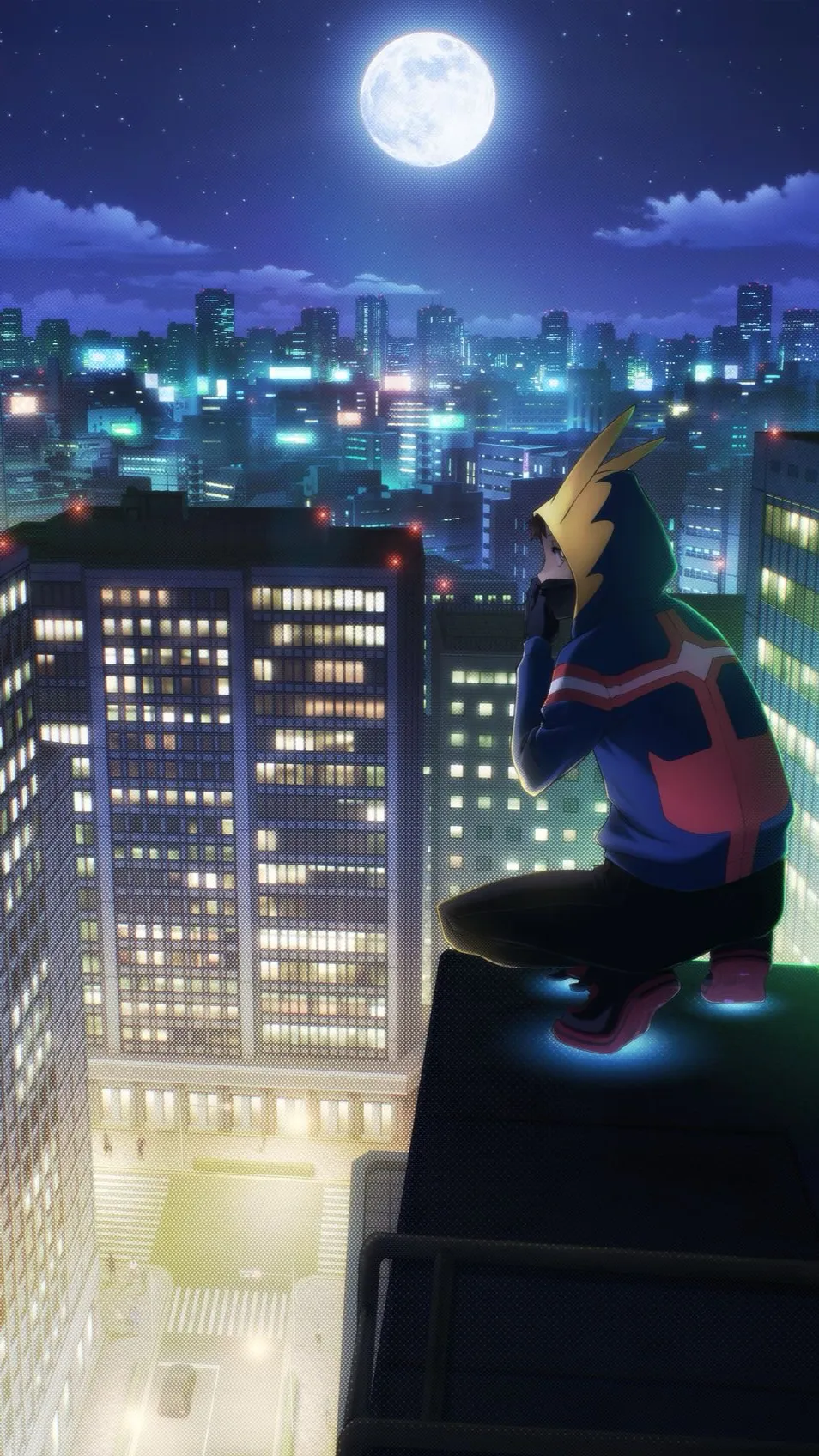ai character: MHA vigilantes background