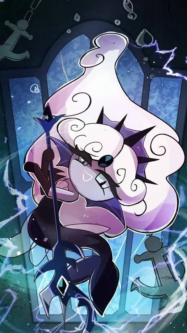 ai character: black pearl cookie background