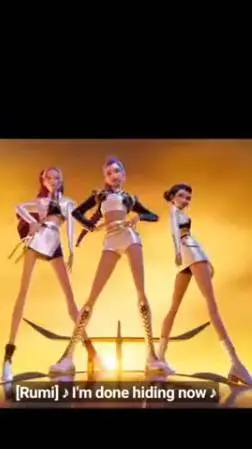 ai character: K POP DEMON HUNTER background