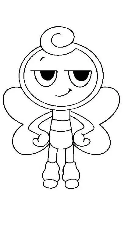 ai character: Dw Coloring!  background