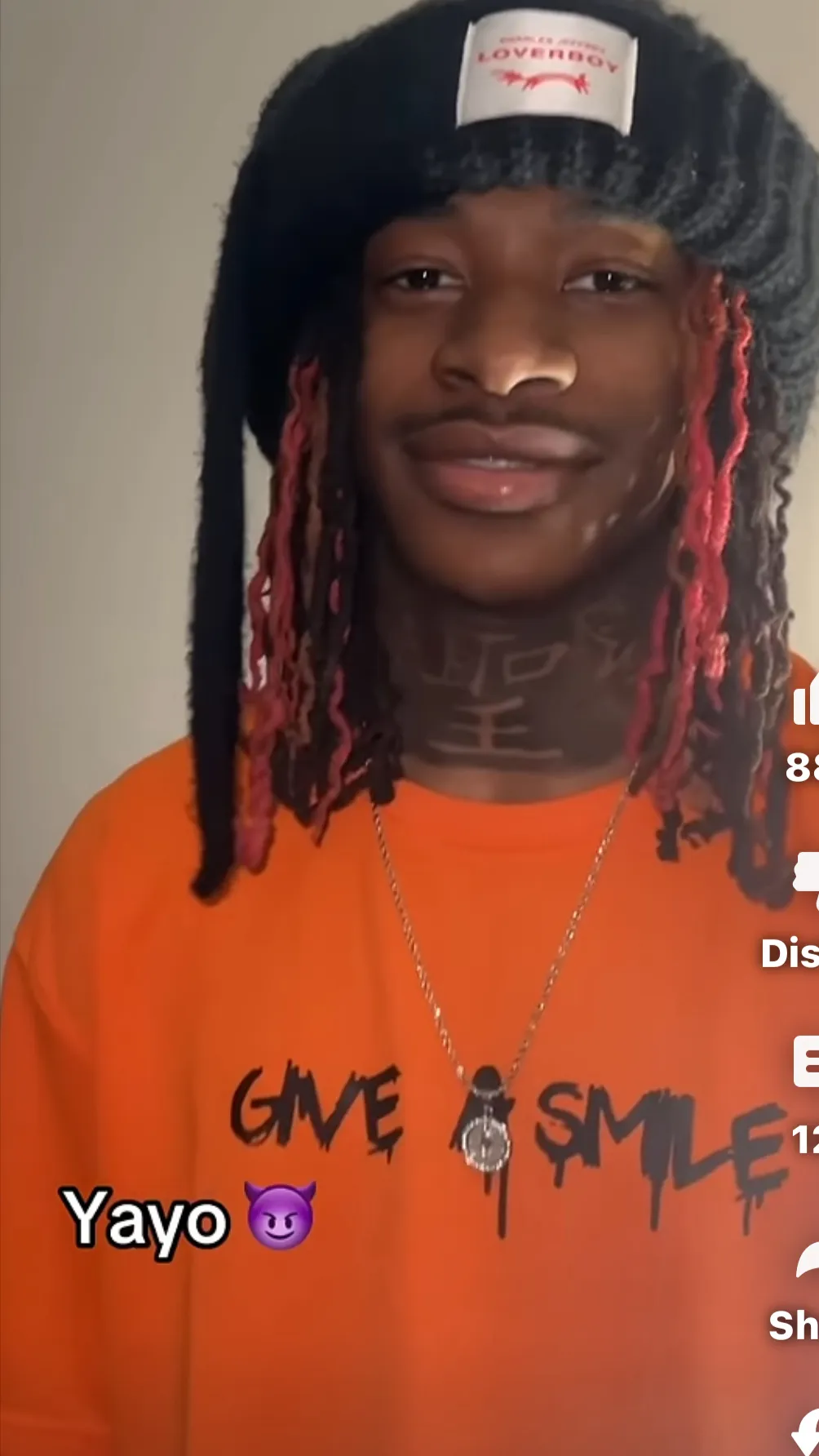 ai character: Yayo 😈 background