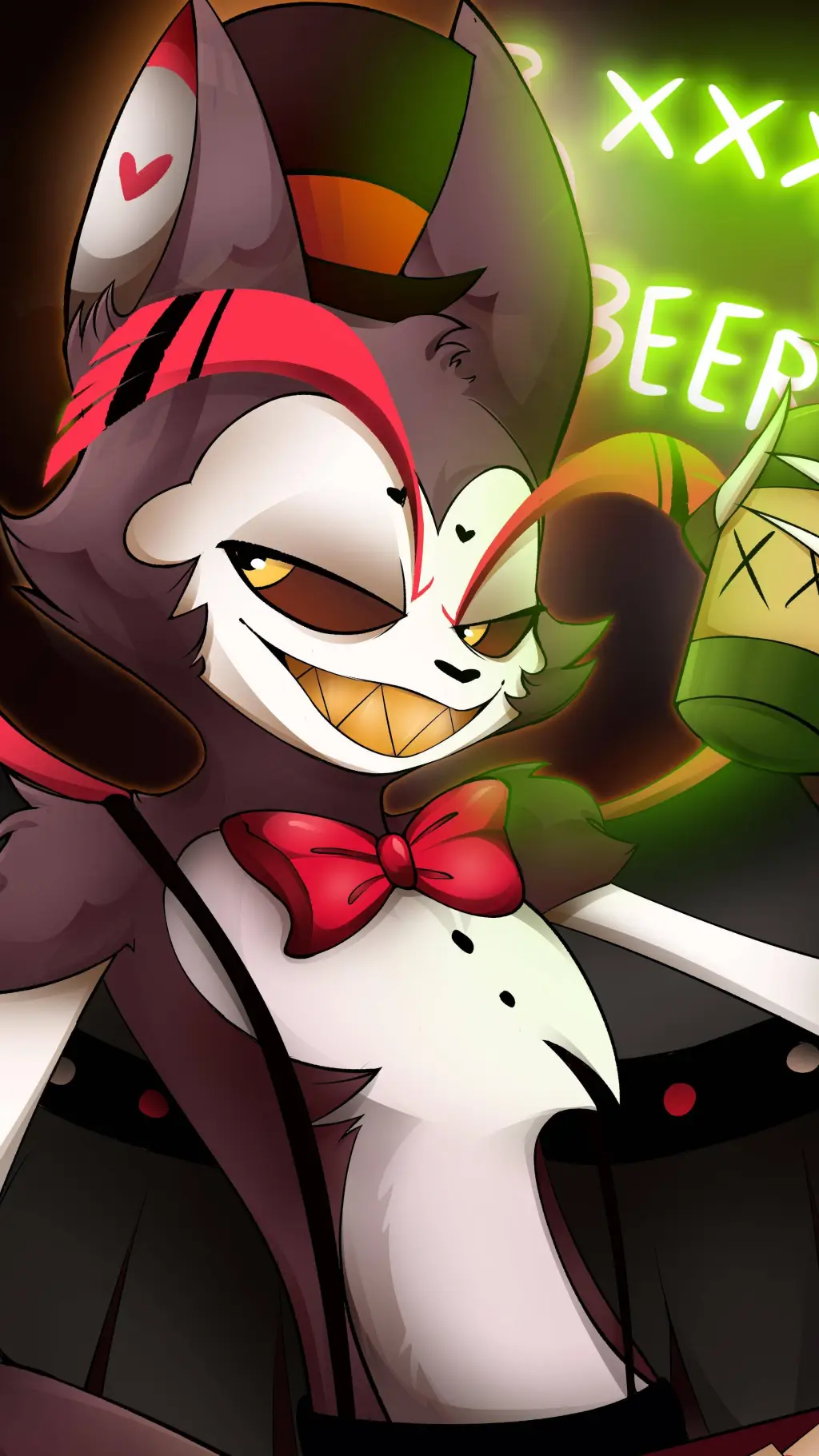 ai character: husk background