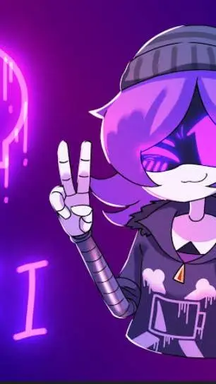 ai character: uzi(me) background