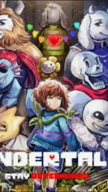 ai character: undertale background