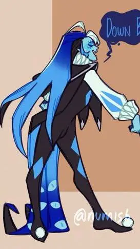 ai character: shadow milk cookie background