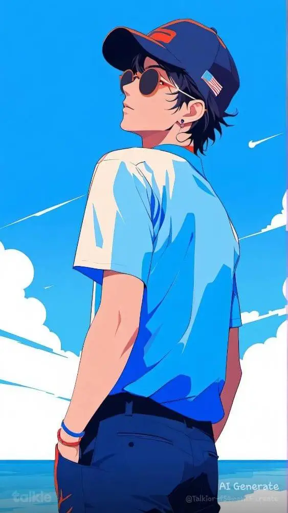 ai character: subway surfer gay background