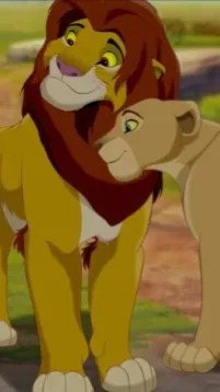 ai character: Lion King 1 background