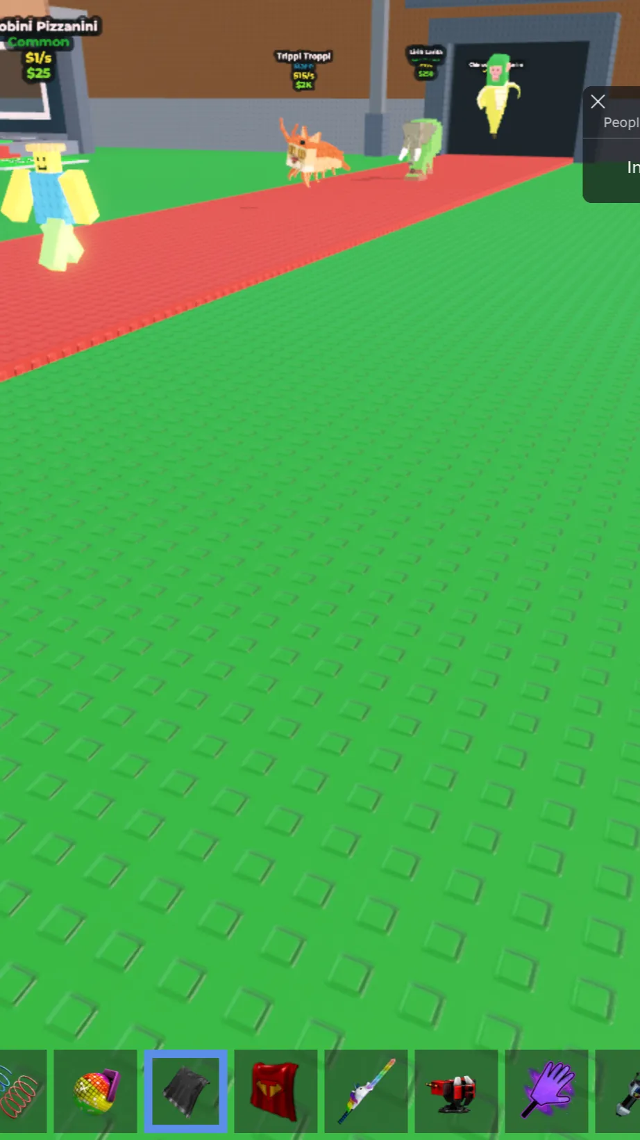 ai character: Steal a brainrot background