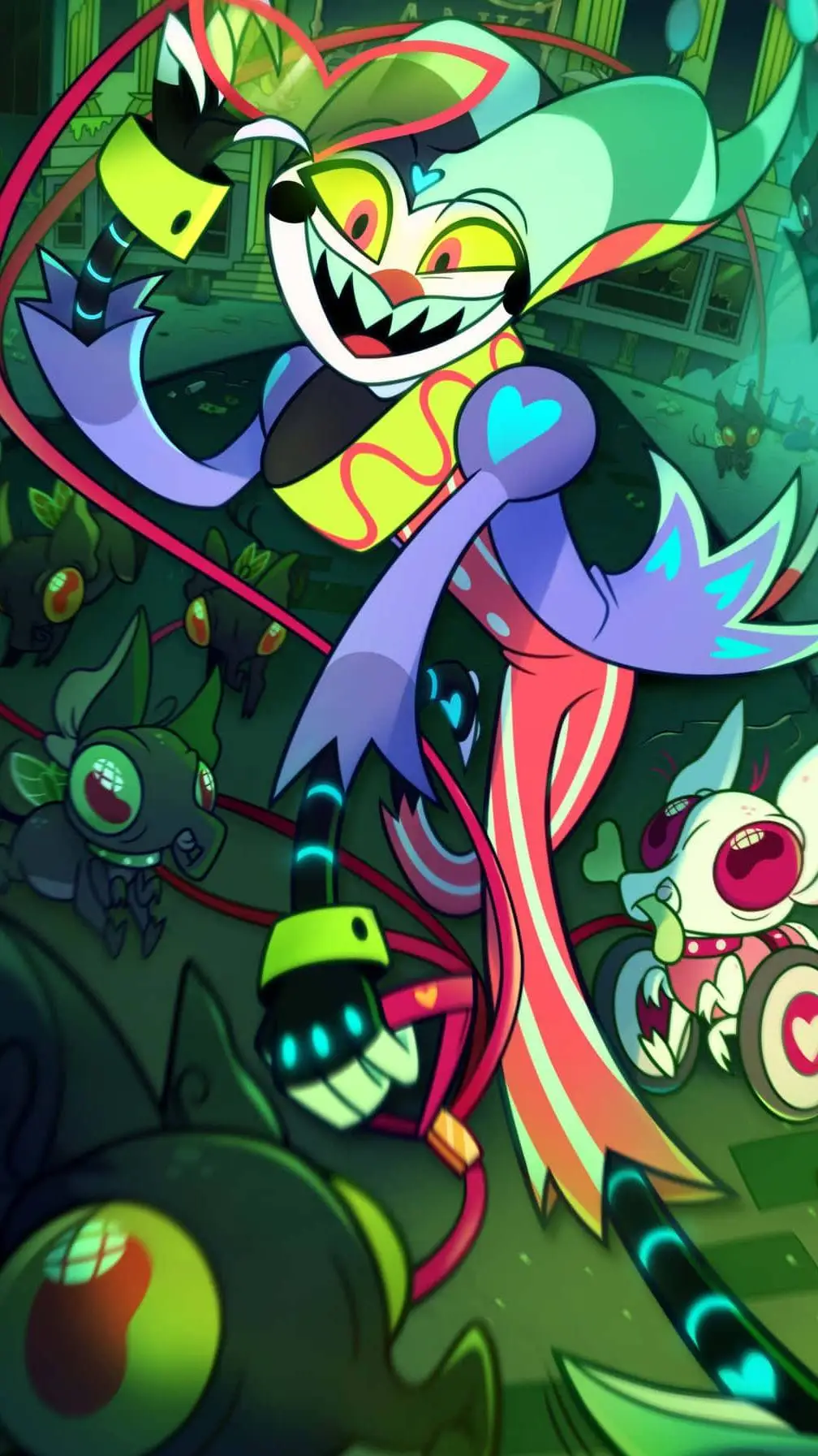 ai character: Fizzaorlli  background