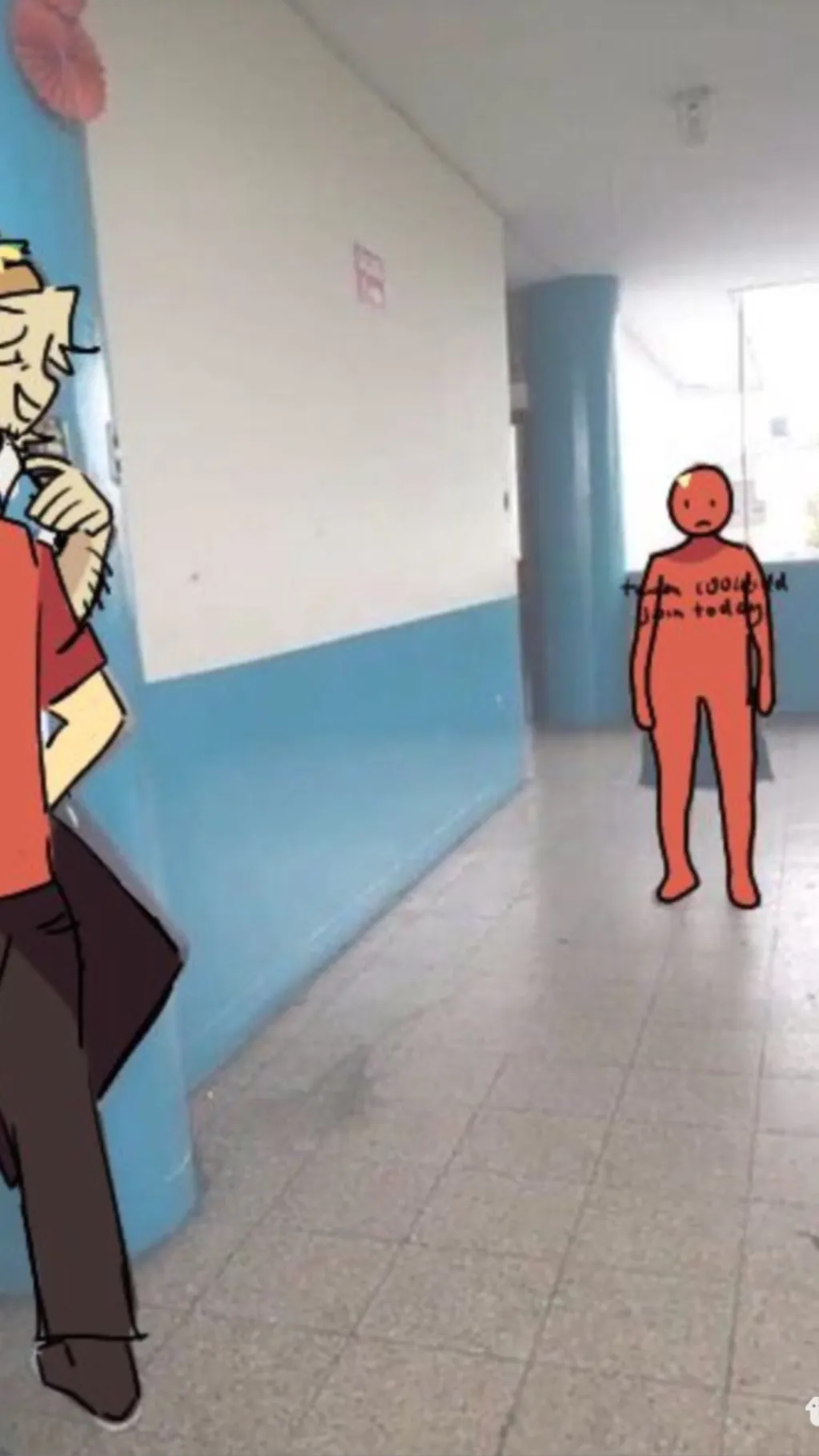 ai character: Pizzaburger💔💔 background