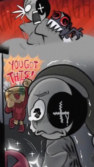 ai character: Dandy’s world! background