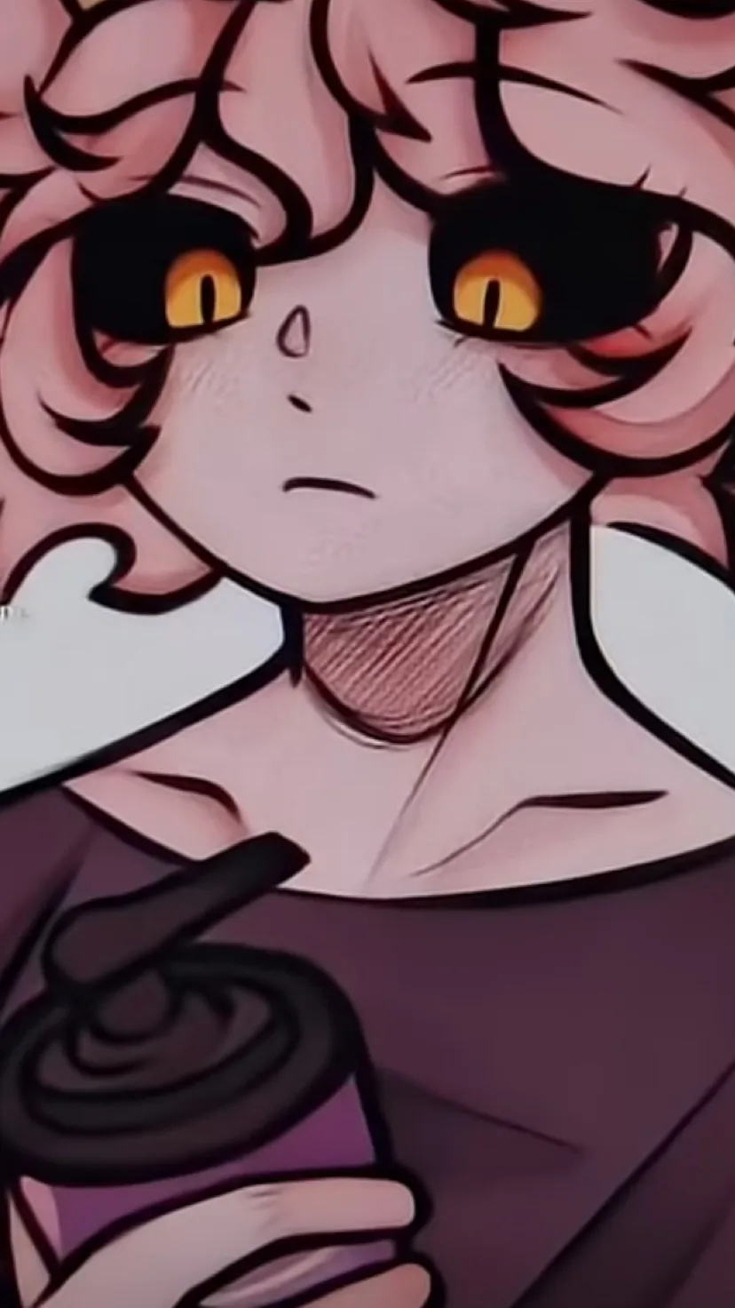 ai character: Mina is mad background