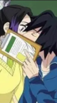 ai character: Shinobu x giyu background