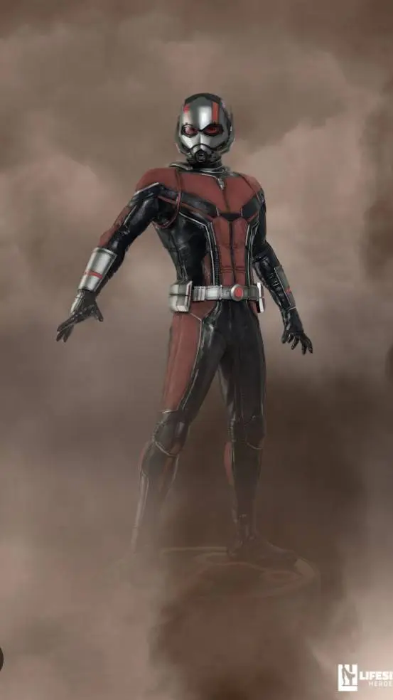 ai character: Ant Man  background