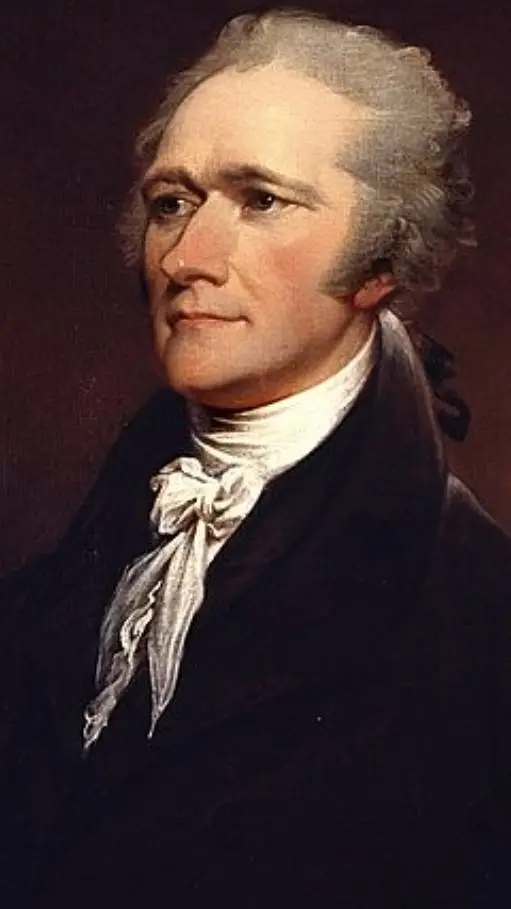 ai character: Alexander Hamilton background