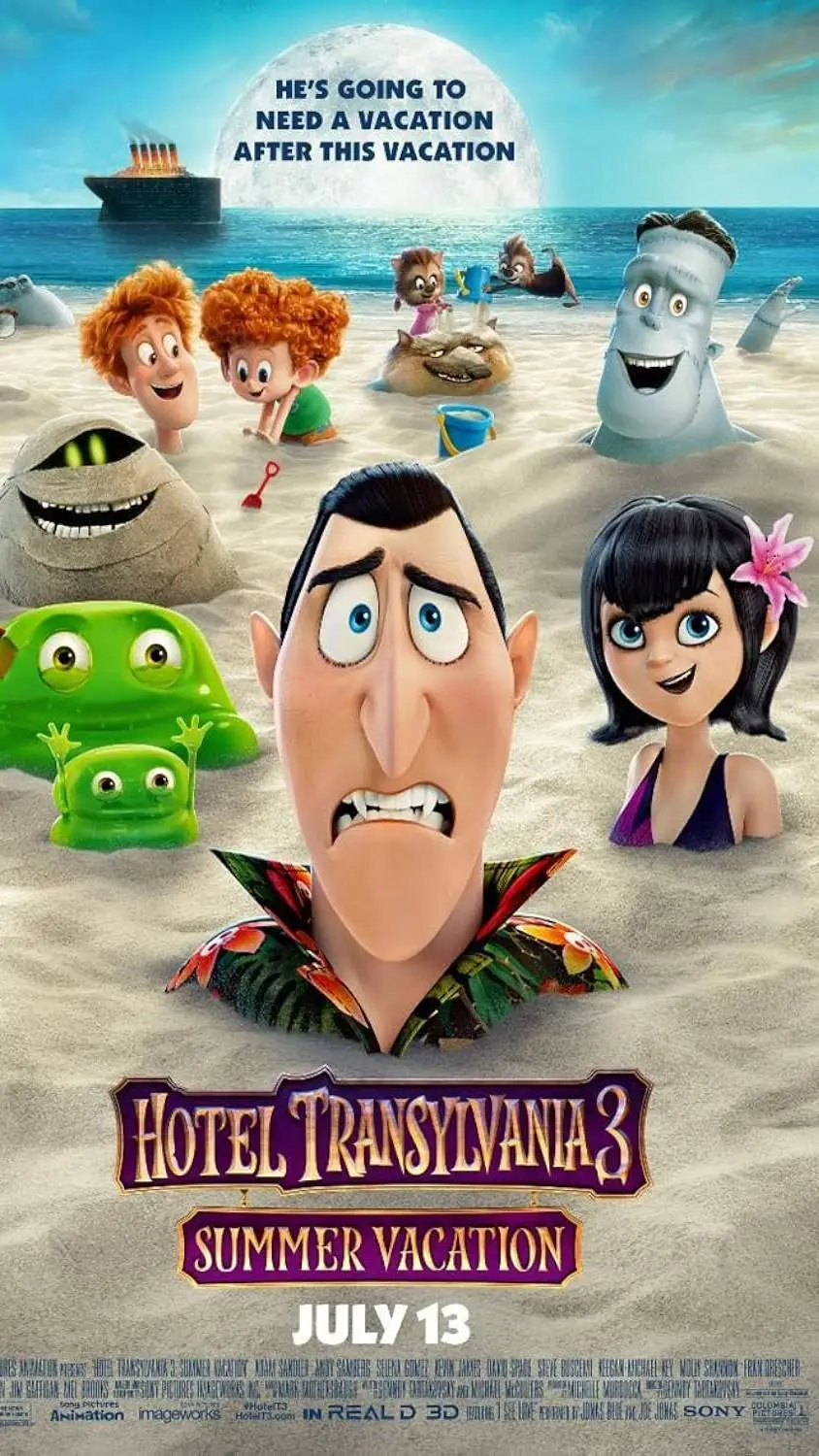 ai character: Hotel Transylvania background