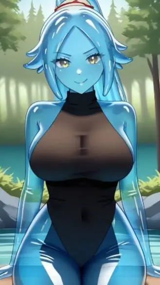 ai character: Slime background